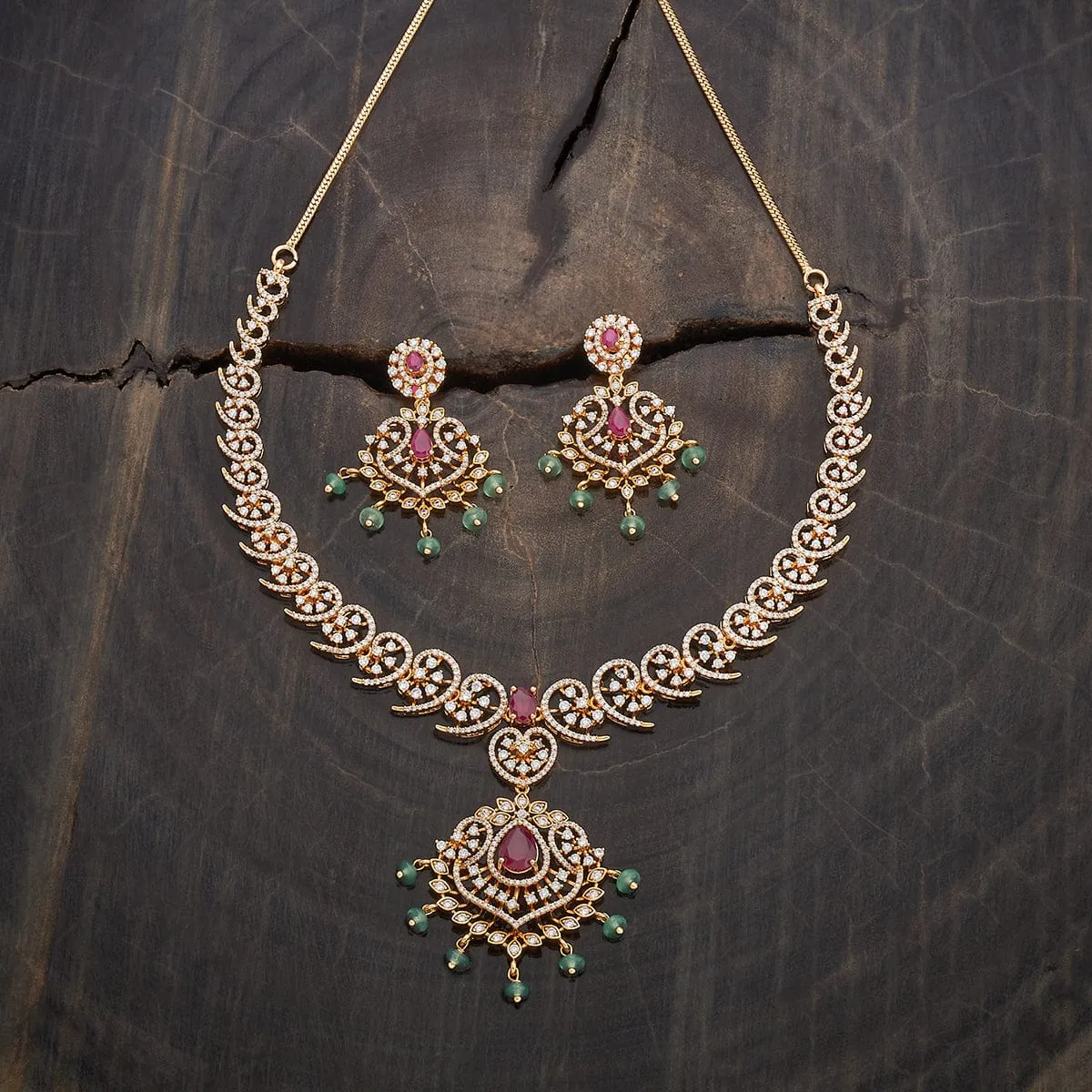 Zircon Necklace 180640